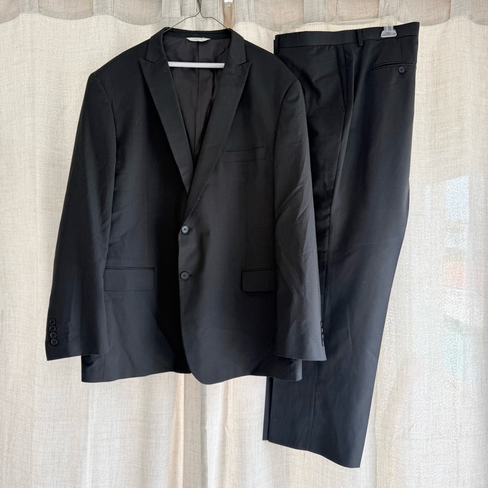 Lineage Men’s Black Suit, 3XL